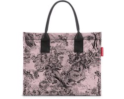 Reisenthel Daily Shopper - Schoudertas - 14L - Jacquard Roze
