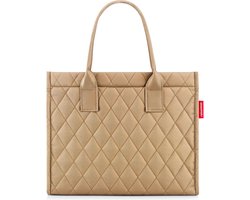 Reisenthel Daily Shopper - Schoudertas - 14L - Rhombus Ginger Beige