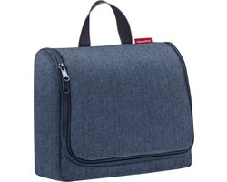 Reisenthel Toiletbag XL Toilettas Ophangen - 4L - Herringbone Donkerblauw