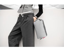 Reisenthel Travelcosmetic Toilettas - 4L - Herringbone Grey Lichtgrijs