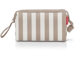 Reisenthel Travelcosmetic Toilettas - 4L - Summerstripes Coffee Zand