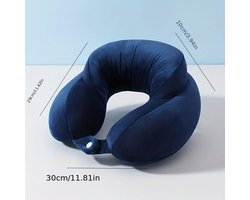 Reiskussen met neksteun - U-vormig reiskussen | Neksteun & cervicaal kussen, slaaphulpmiddel voor in het vliegtuig