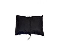 Reiskussen - vliegtuig - reizen - mini hoofdkussen - opvouwbaar - outdoor - zwart