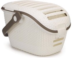 Reismand Wit 51x38x33 cm - Supersterke Rotan Look voor Dieren