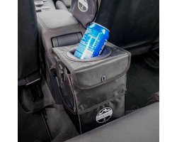 Reismonkey Auto Prullenbak – Afvalbak voor in de auto – Auto Vuilnisbak – Zwart – Waterbestendig en lekvrije Auto Vuilbak – Auto Accessories