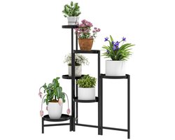 Rek - Plantenstandaard – Plantenrek - Plantentafel – Kamerplanten- bloempotten voor binnen en buiten - Metaal