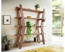 Rek Xanthios 170x40 cm acacia bruin