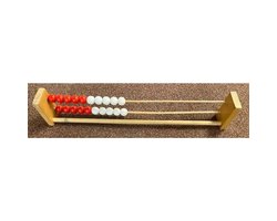 Rekenrek klassikaal tot 20 (2 rijen, zie omschrijving)