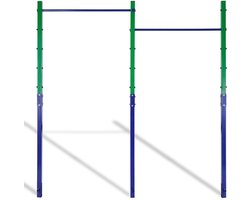 Rekstok - Duikelrek - Turnrek voor Thuis - Blauw en Groen