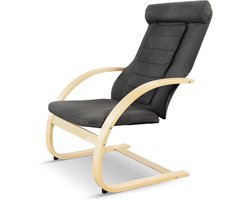 Relax-fauteuil met Shiatsu-massagefunctie en warmte | Massagestoel met Puntmassage en Schommelfunctie