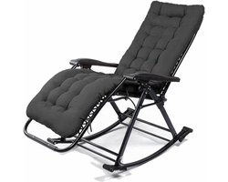 Relaxfauteuil Buiten - Lounge Stoel - Tuin Ontspanning - 160 kg Draagkracht - Geel