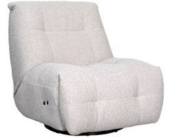 Relaxfauteuil Just Chill - Naturel Boucle - Elektrisch