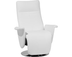Relaxfauteuil PRIME Kunstleer Wit