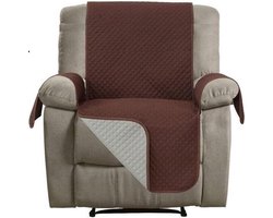 RelaxPets - Pets Collection - Bankbeschermer - Luxe Stoel - Plaid - Haarvrij - Hondenkleed - Bruin - 159X183 cm