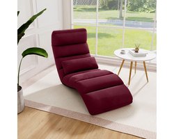 Relaxstoel 5-Voudig Instelbaar – Inklapbare Vloerstoel met Rugleuning en Slaapfunctie voor Gaming, Lezen en Slapen