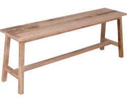 Relaxwonen - Houten - Bankje -  Bedbankje - Mangohout - 115X27X42CM