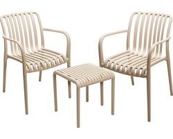 Relaxwonen - Tuinset - 2 Stoelen + tafel