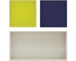 Remember - Serveerset Trias Set van 3 Stuks - Hout - Multicolor -