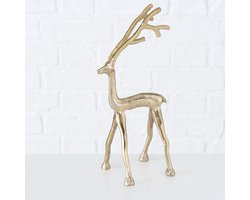 Rendier Frody goudkleur aluminium h29cm