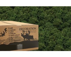 Rendiermos Mos green 3 kilo voor decoraties, schilderijen en mos wanden