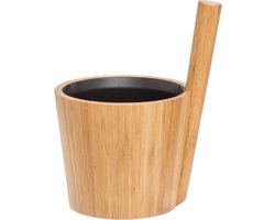Rento Sauna Emmer met inzetemmer - Bamboe (5L)