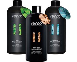 Rento Sauna Geur Giftset / Cadeauset 3 x 400 ml