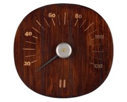 Rento Sauna Thermometer Bamboe - Dark