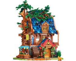 Reobrix - Boom huis | Kasteel icons modelbouw | Creator classic architecture bouwpakket | Compatibel met lego mould king sluban mega | Technische speelgoed ideas expert volwassenen & kinderen | 2566 bloks modelbouw | European Century