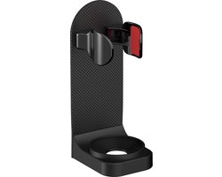 Repus Zwart Elektrische Tandenborstel Houder Universeel| Standaard | Muurstandaard |Zelfklevend |Geschikt voor Philips, Sony care Oral-B |Zonder boren | Musthave |Badkamer systeem