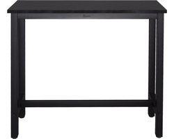Reseaugoods Statafel - Staantafel - Bartafel Keuken - Partytafel - Barmeubel - Voor Binnen & Buiten - - 120x40x100 Cm - Hout - Wit