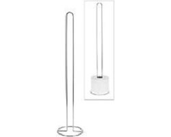 Reserverolhouder chroom hoog 60cm
