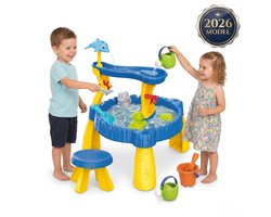 Ressplash® Watertafel - Zandtafel - Speeltafel voor kinderen - Inclusief speelaccessoires - Tuin/buiten
