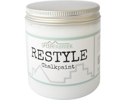 Restyle Paint – Cotton White – 230 ml – Matte Meubelverf – Sneldrogend & Hoge Dekking