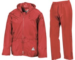 Result - Regenpak - Unisex - Maat XL - Rood