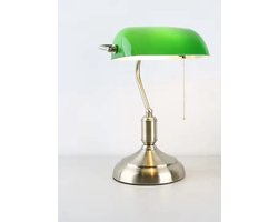 Retro - Bankierslamp - Notarislamp - Bureaulamp