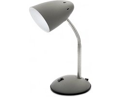 Retro Grijze Tafellamp - Vintage Verlichting met Dimfunctie