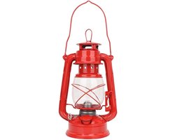 Retro Kerosine Lamp van IJzer met Glazen Lantaarn voor Feestelijke Decoratie en Cadeaus