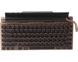 Retro mechanisch typemachine-toetsenbord met bluetooth - 83 toetsen vintage stijl