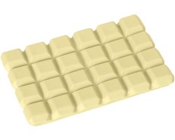 Return to Sender Zeepbakje Geel Chocobar - L12 cm - keramiek
