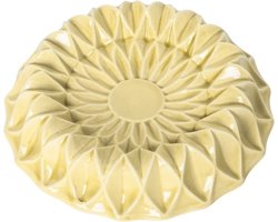 Return to Sender Zeepbakje - Geel Flower - Ø12 cm - H2,5 cm