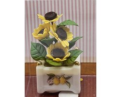 Reutter Sunflower with porcelain pot