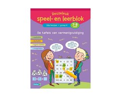 Reuzeleuk speel- en leerblok De tafels van vermenigvuldiging; 2de leerjaar; Groep 4; 7-8 jaar