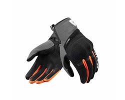 REV'IT! Mosca 2 Handschoenen Zwart Oranje - Maat XL - Handschoen