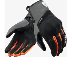 REV'IT! Mosca 2 Handschoenen Zwart Oranje - Maat XXL - Handschoen