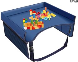 RFWR® Draagbare Reistafel voor Kinderen - Knietafel voor Auto - Ideaal voor Spelen, Eten en Tekenen