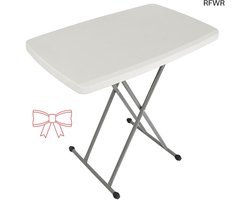 RFWR® Inklapbare Hoge Statafel - Weerbestendige Tuintafel voor Buiten en Binnen - Praktische Klaptafel voor Feesten en Kamperen