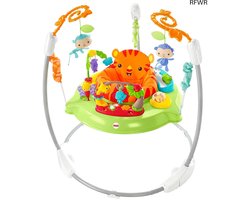 RFWR® Jumperoo met Regenwoud Thema - Wipstoel voor Baby's tot 11.3 Kg - Multicolor