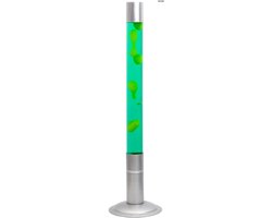 RFWR® Lavalamp met Ontspannend Effect - Groene en Gele Decoratieve Lamp 39,5 cm