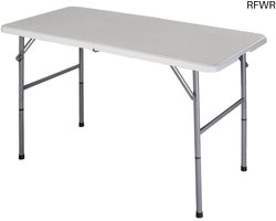 RFWR® Opklapbare Tafel 4ft Heavy Duty - Perfect voor Kamperen, Bruiloft en Tuinfeest