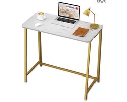 RFWR® Opvouwbaar Bureau 80cm voor Kleine Ruimtes - Ideaal Mini Computertafel voor Thuis en Reis